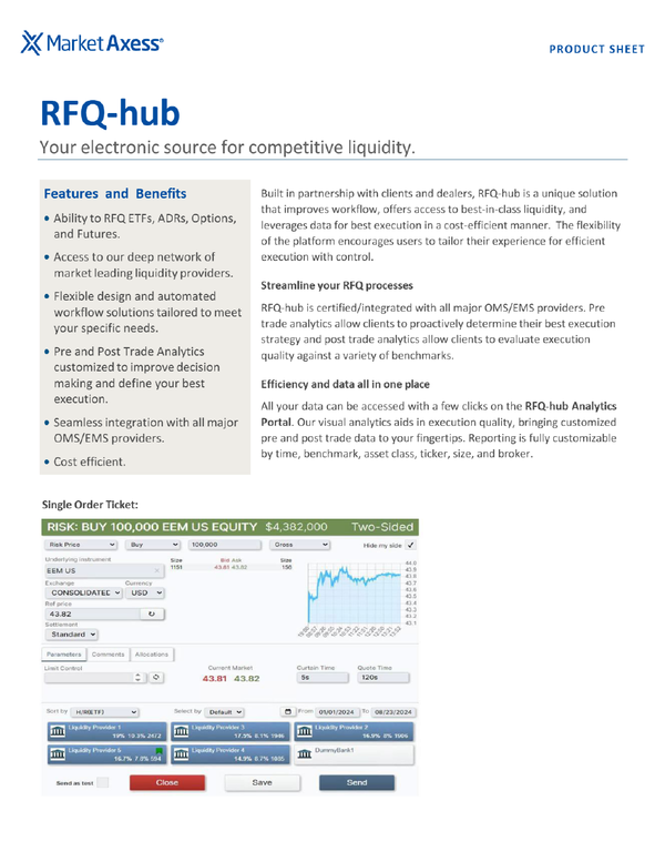 RFQ-hub product sheet (ETF)